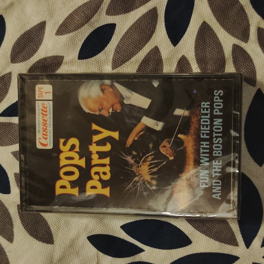 Audio Cassette tape-Pops Party Boston Pops